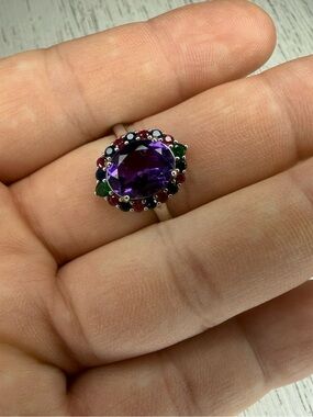 Genuine Amethyst Ring